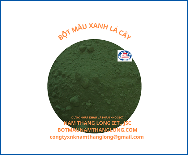 Bột Màu Xanh Lá Cây